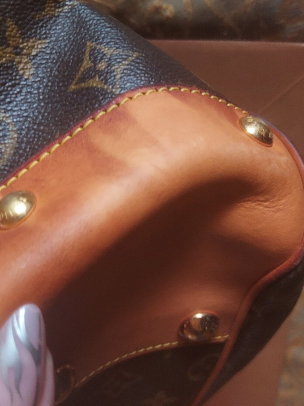 LOUIS VUITTON BOETIE BAG LV MONOGRAM PM SATCHEL BAG - Picture 7 of 9